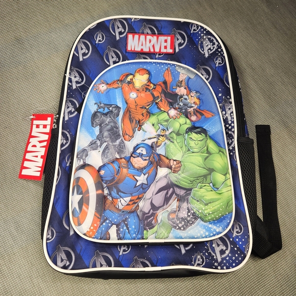....... Other - Avengers Kids Backpack - Blue/Green
